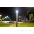 Solar-Powered LED Street Light with CCTV Camera